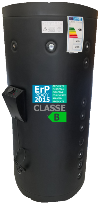 Termoacumulador AQS 200 Lts Inox 444 2 Spts entrelaçadas