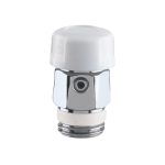 Purgador manual cromado Caleffi 1/2"