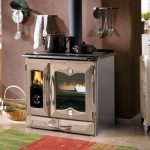 Fogão de cozinha Lenha Nordica SUPREMA (Tortora)