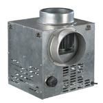 Ventilador para distribuição de ar quente 400 m3