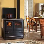 Fogão de cozinha Aq. Central Lenha Nordica Termosovrana